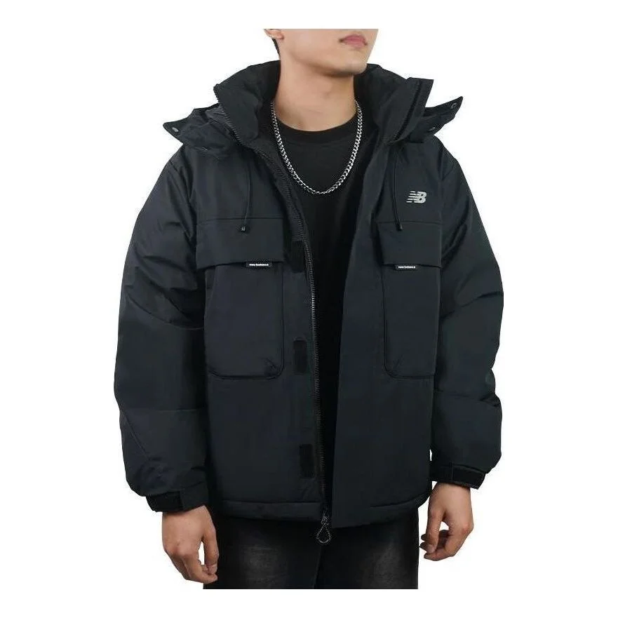 New Balance Winter Down Jacket 'Black' AMJ34317-BK - 1