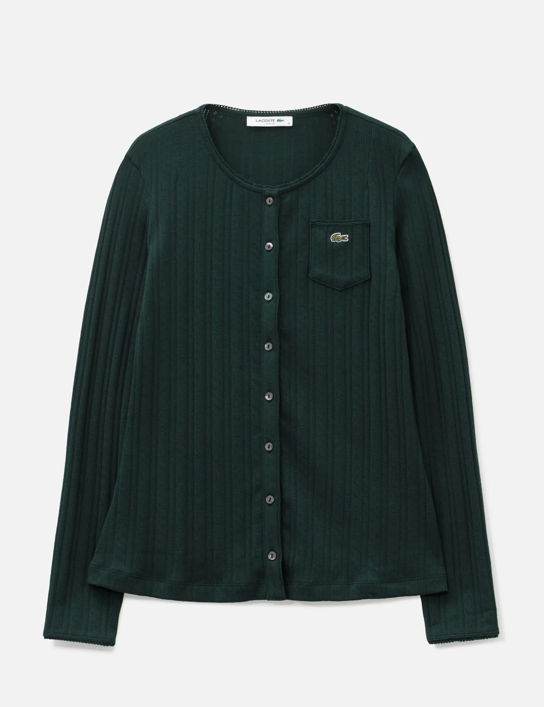 POINTELLE LONG SLEEVED T-SHIRT - 1