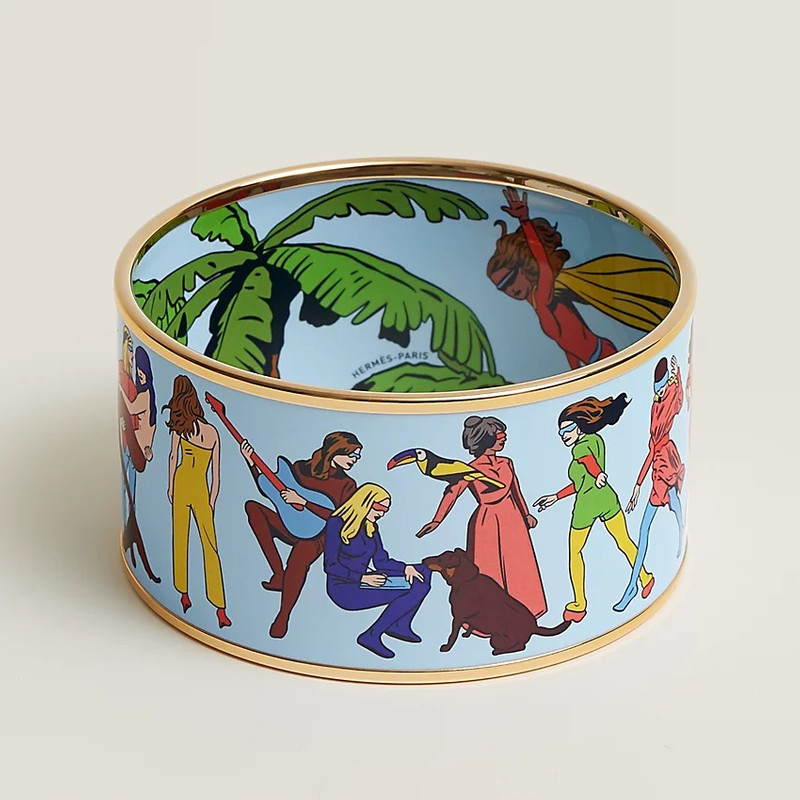 Dessus Dessous Hermes on The Beach bangle 1