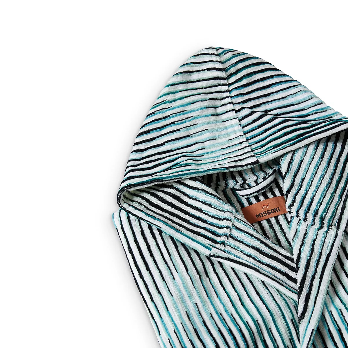 Arpeggio Hooded Terry Bathrobe - 2