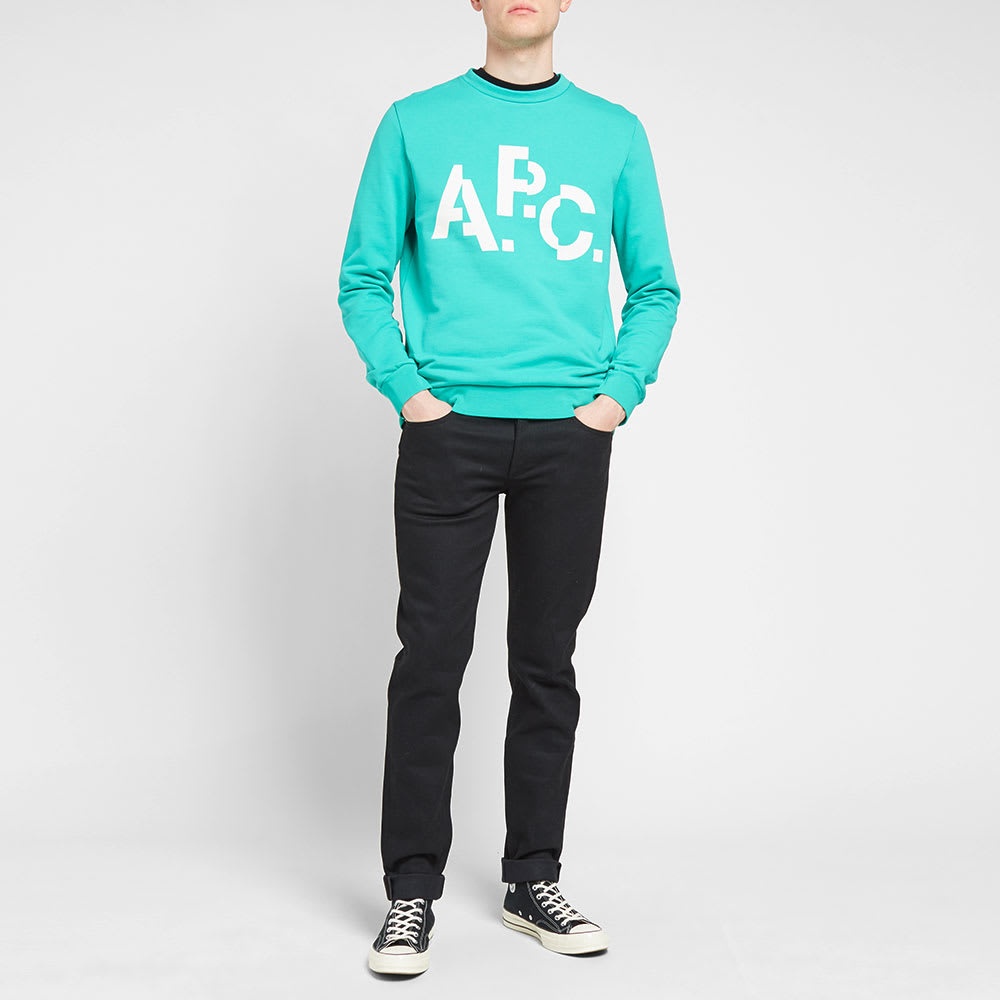 A.P.C. Decal Crew Sweat - 6