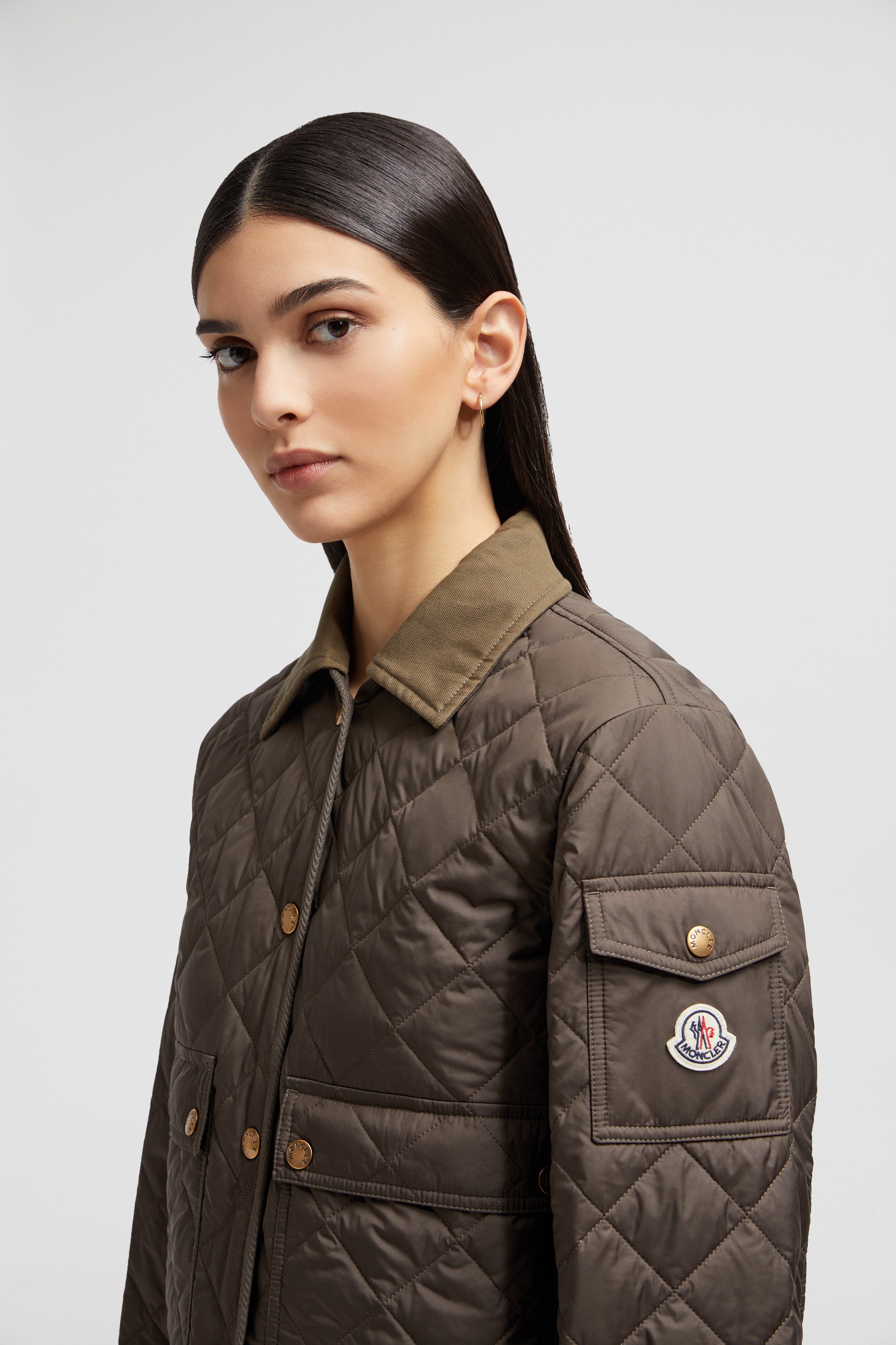 Chitre Diamond-Quilted Padded Shirt Jacket - 4