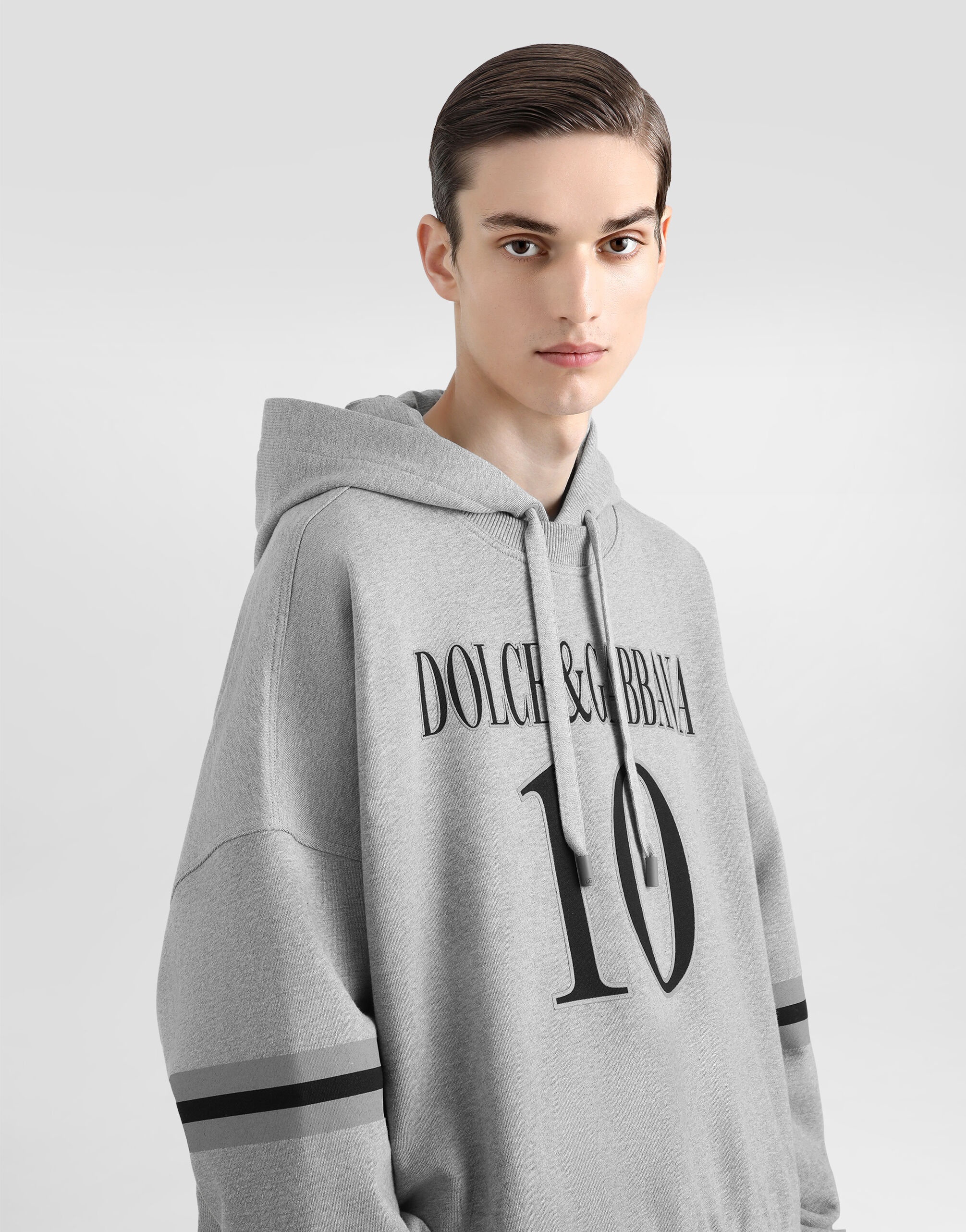 Cotton sweatshirt with logo - 4