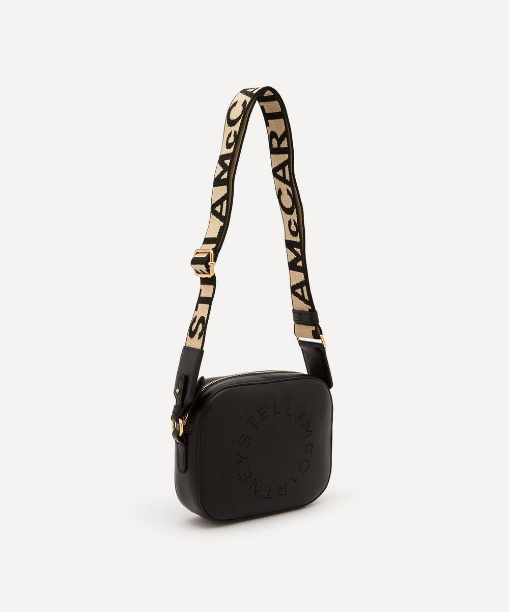 Stella Logo Mini Faux Leather Cross-Body Bag - 3