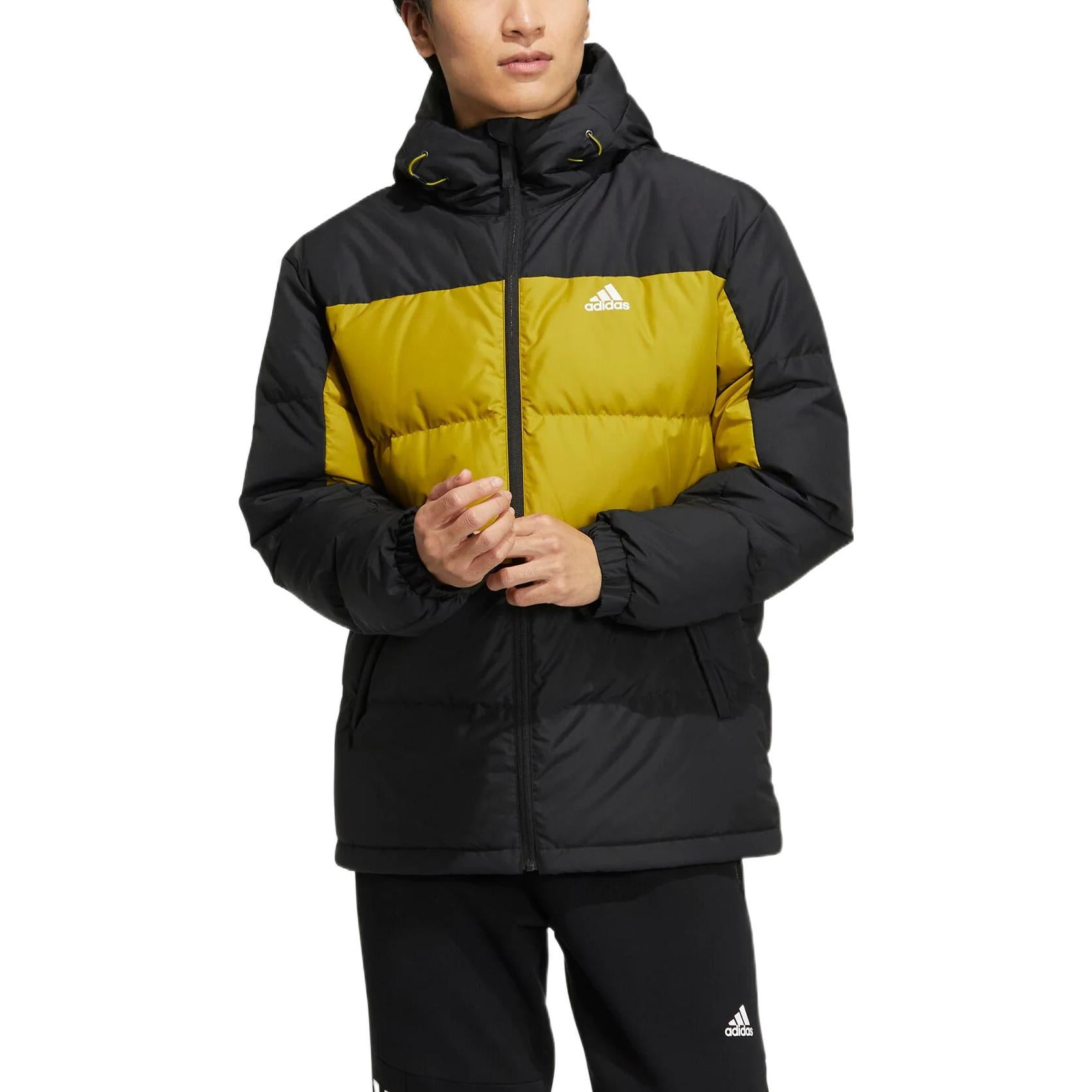 adidas Log 'Black Yellow' HN4407 - 2