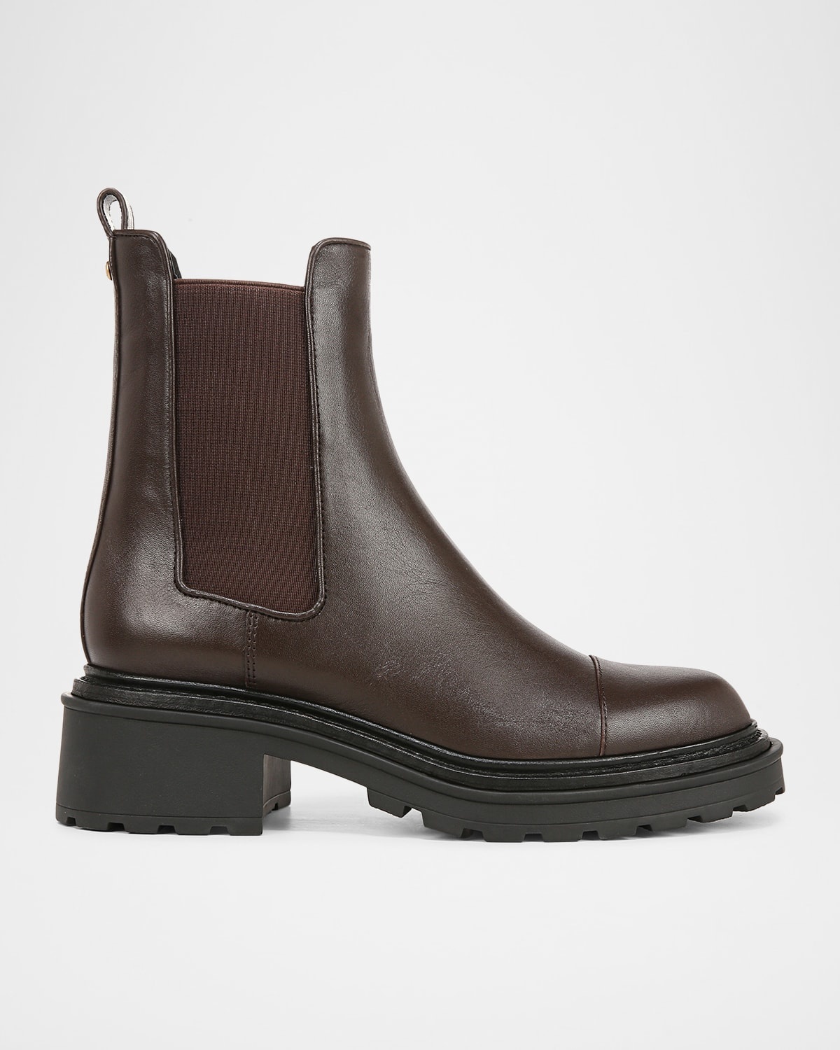 Delilah Leather Chelsea Booties - 1