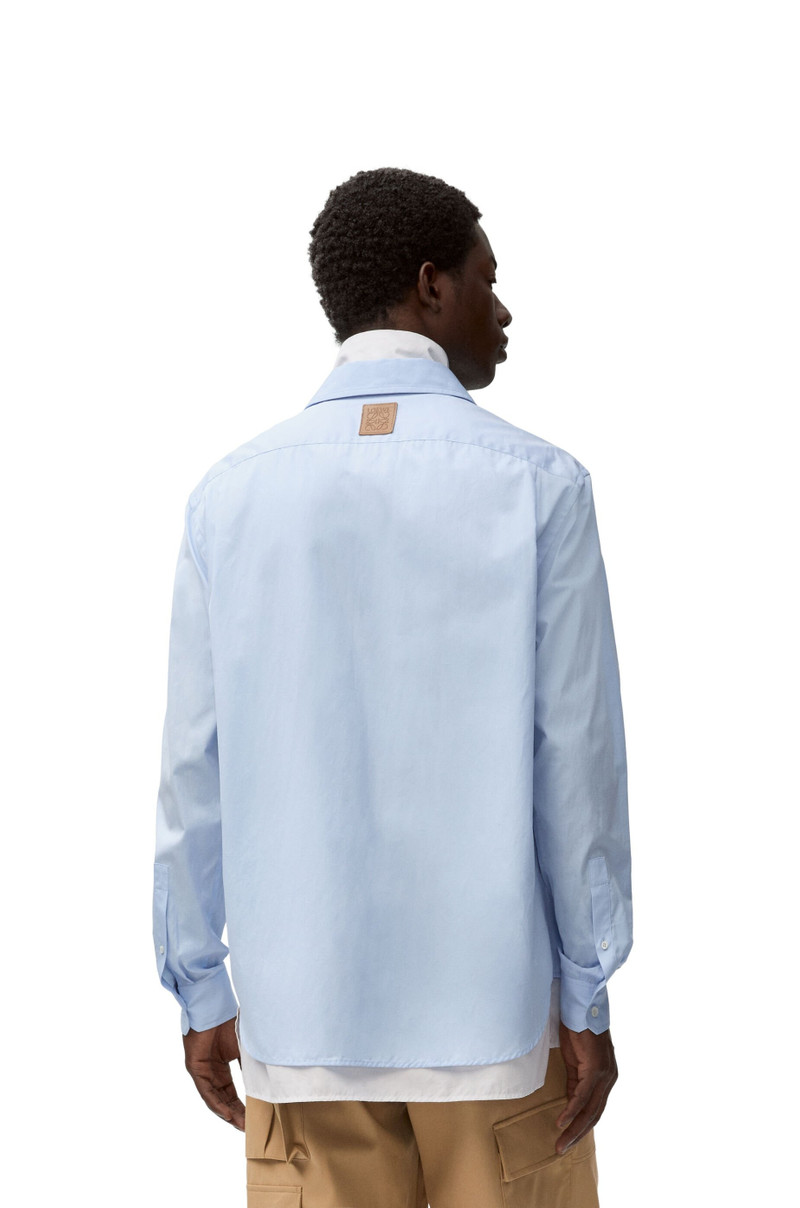 Hybrid shirt in cotton 4