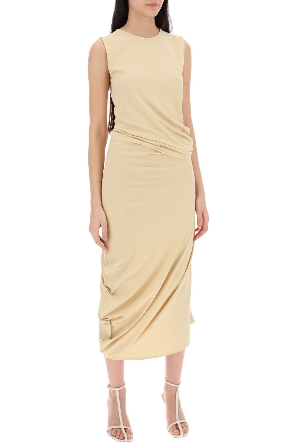 TWISTED MIDI DRESS - 3