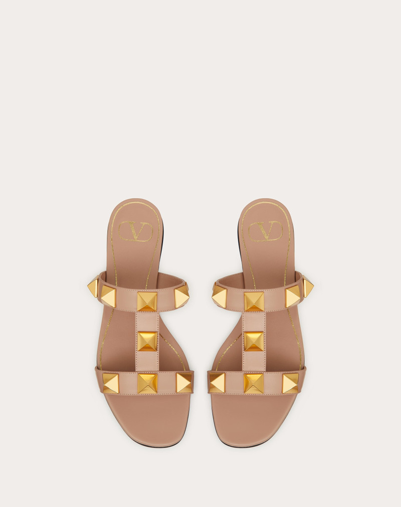 FLAT ROMAN STUD CALFSKIN 슬림 스타일 4