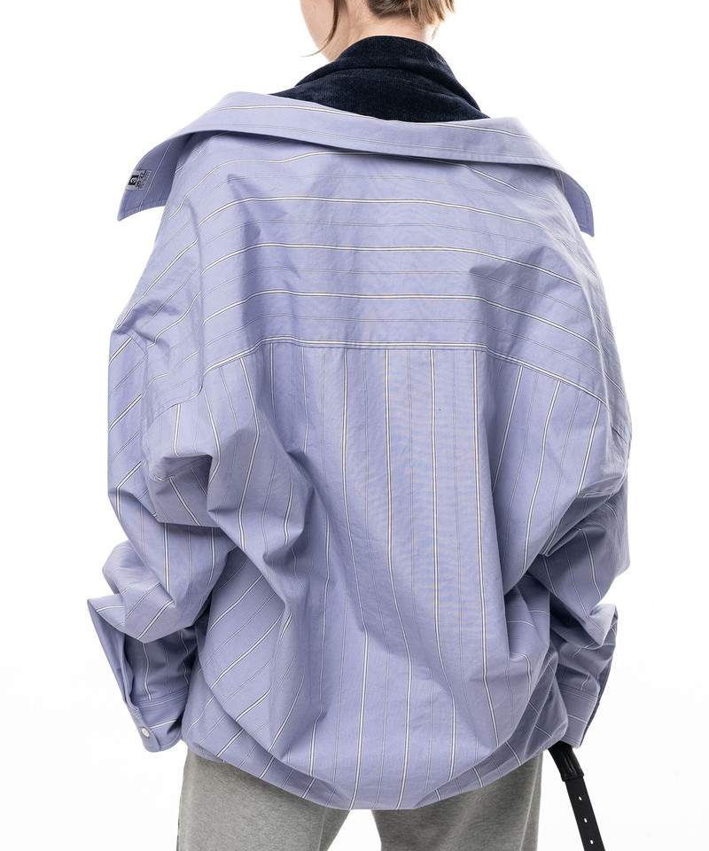 Shifted Layer Stripe Shirt 13