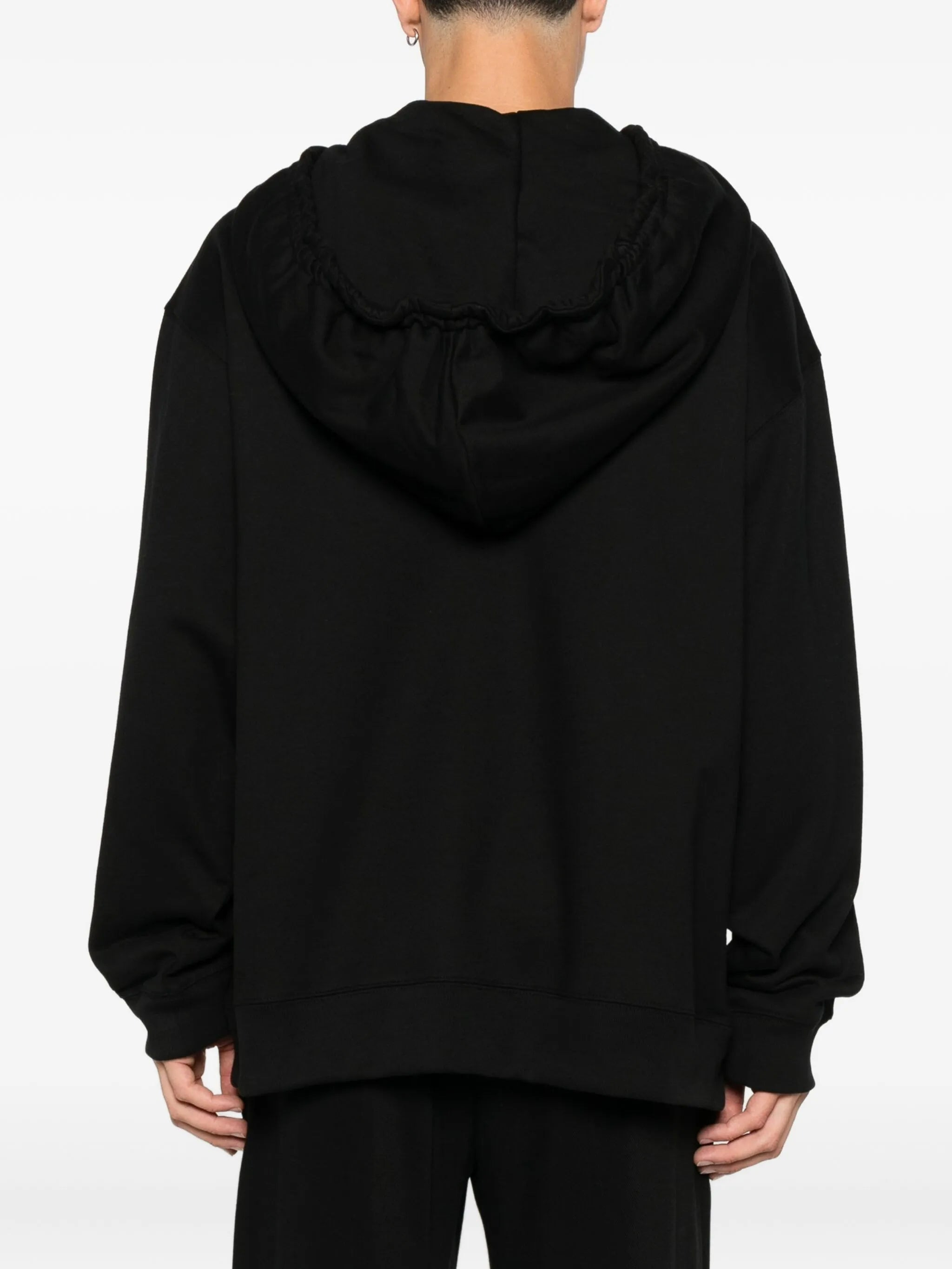 Dries Van Noten Drawstring Cotton Hoodie - 5