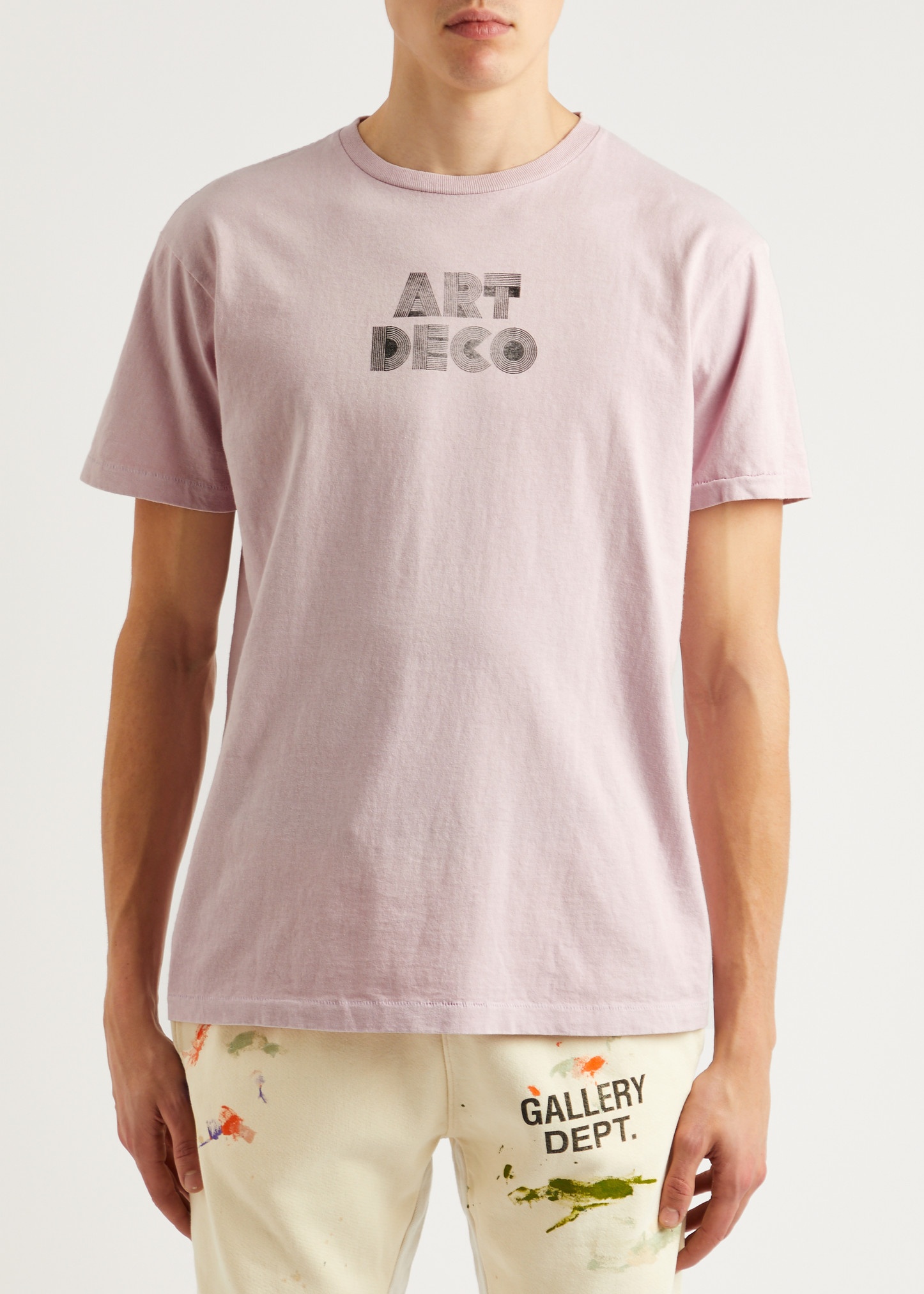 Art Deco printed cotton T-shirt - 2