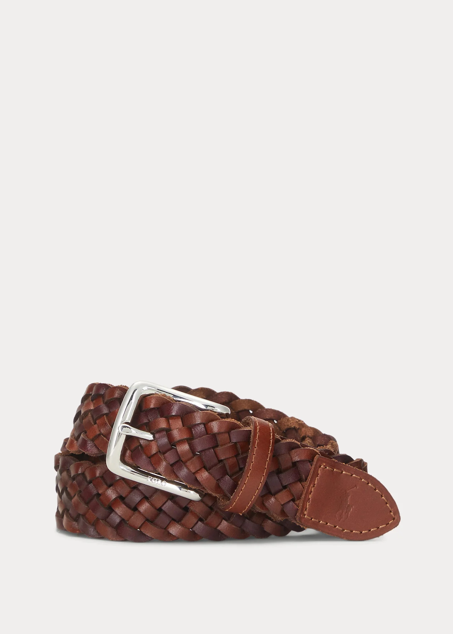 Braided Leather Belt - 1