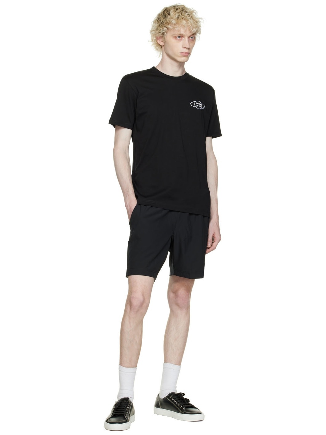 Black Active Shorts - 4