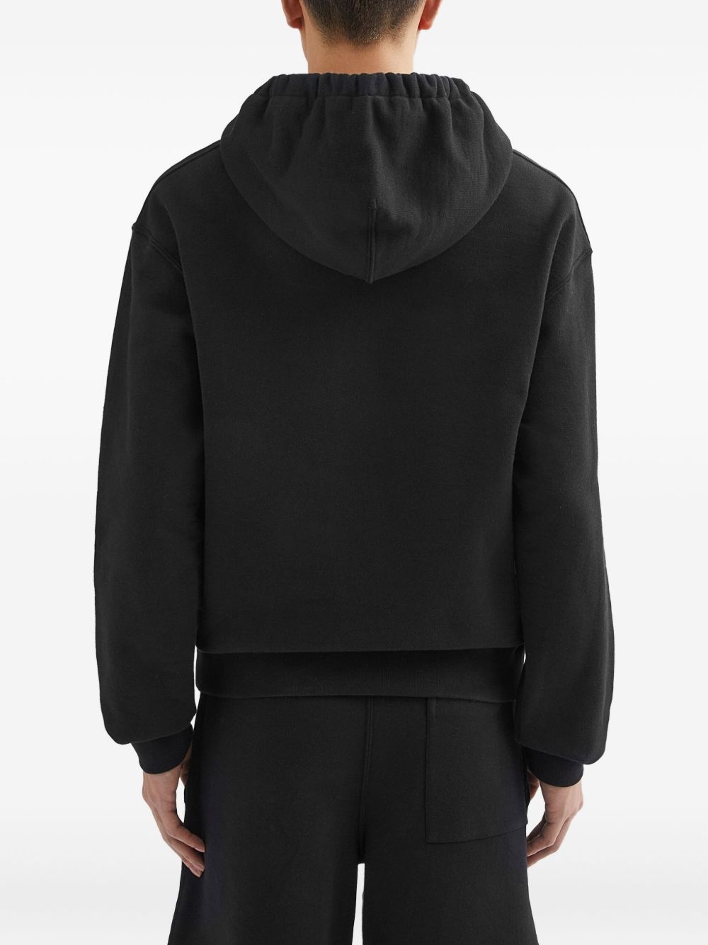 cotton terry hoodie - 4