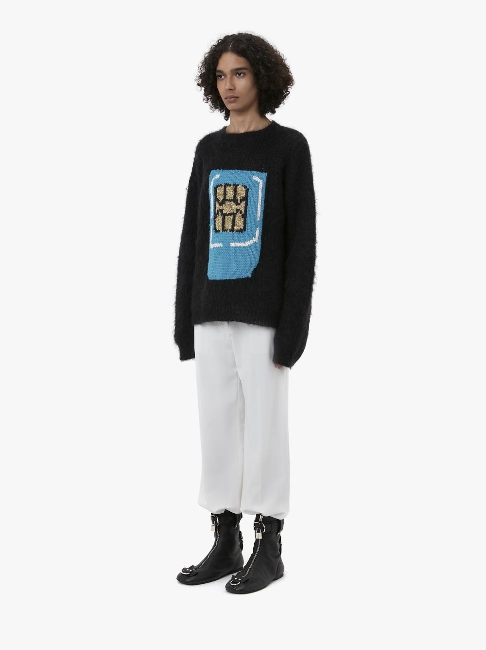 SIM CARD CREWNECK JUMPER - 5