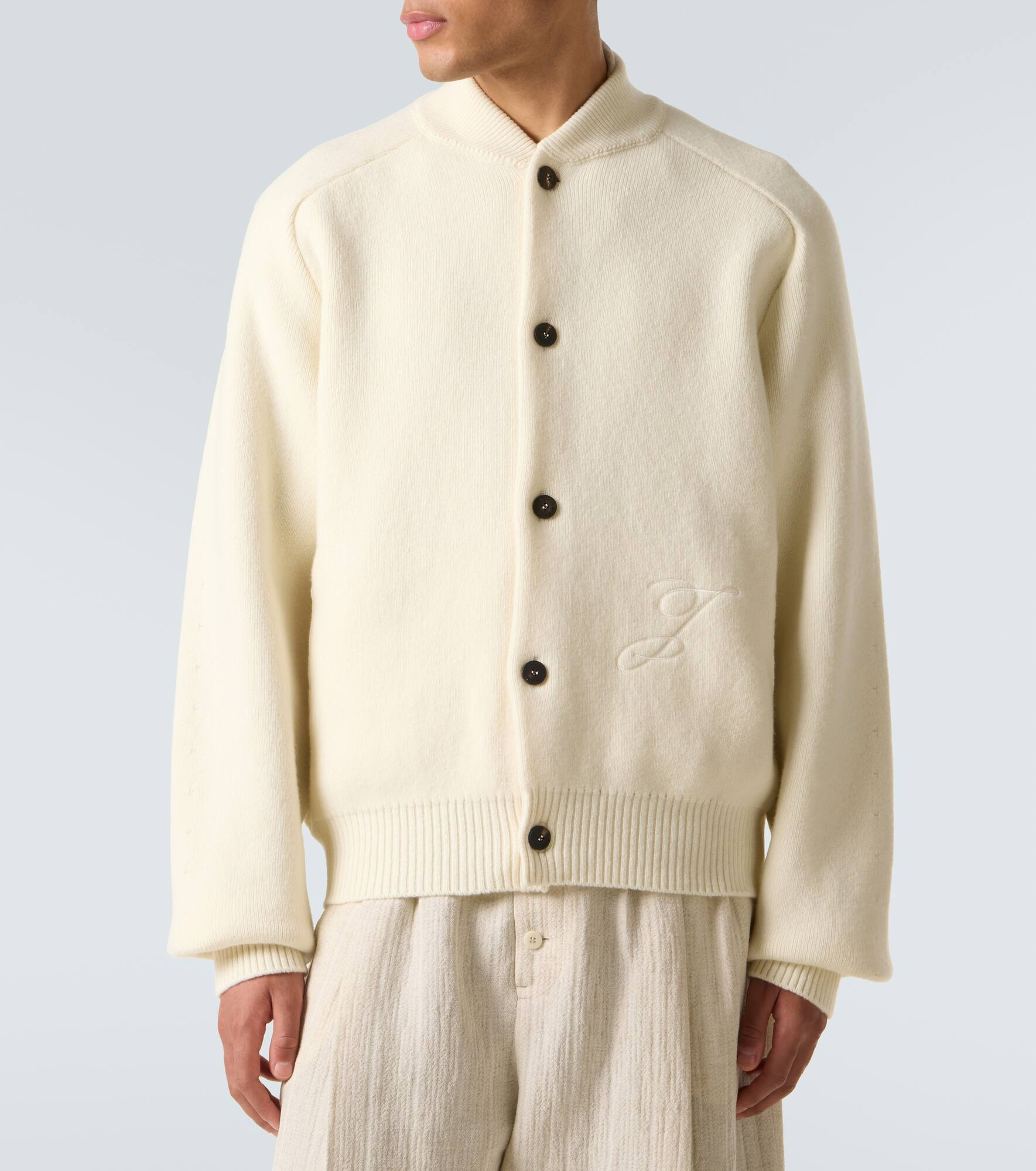Pallone wool and cashmere cardigan - 3