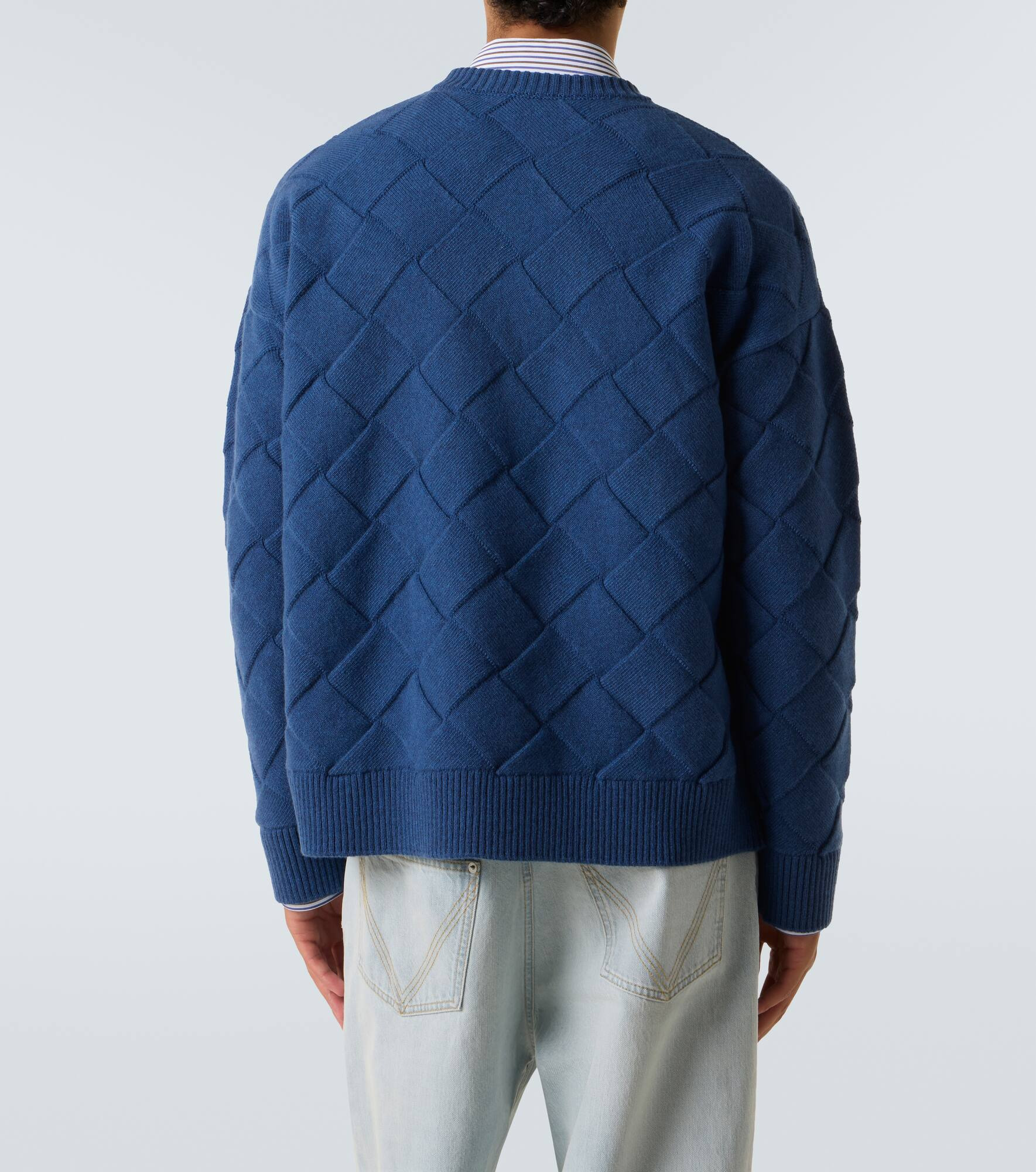 Intreccio wool-blend sweater - 4