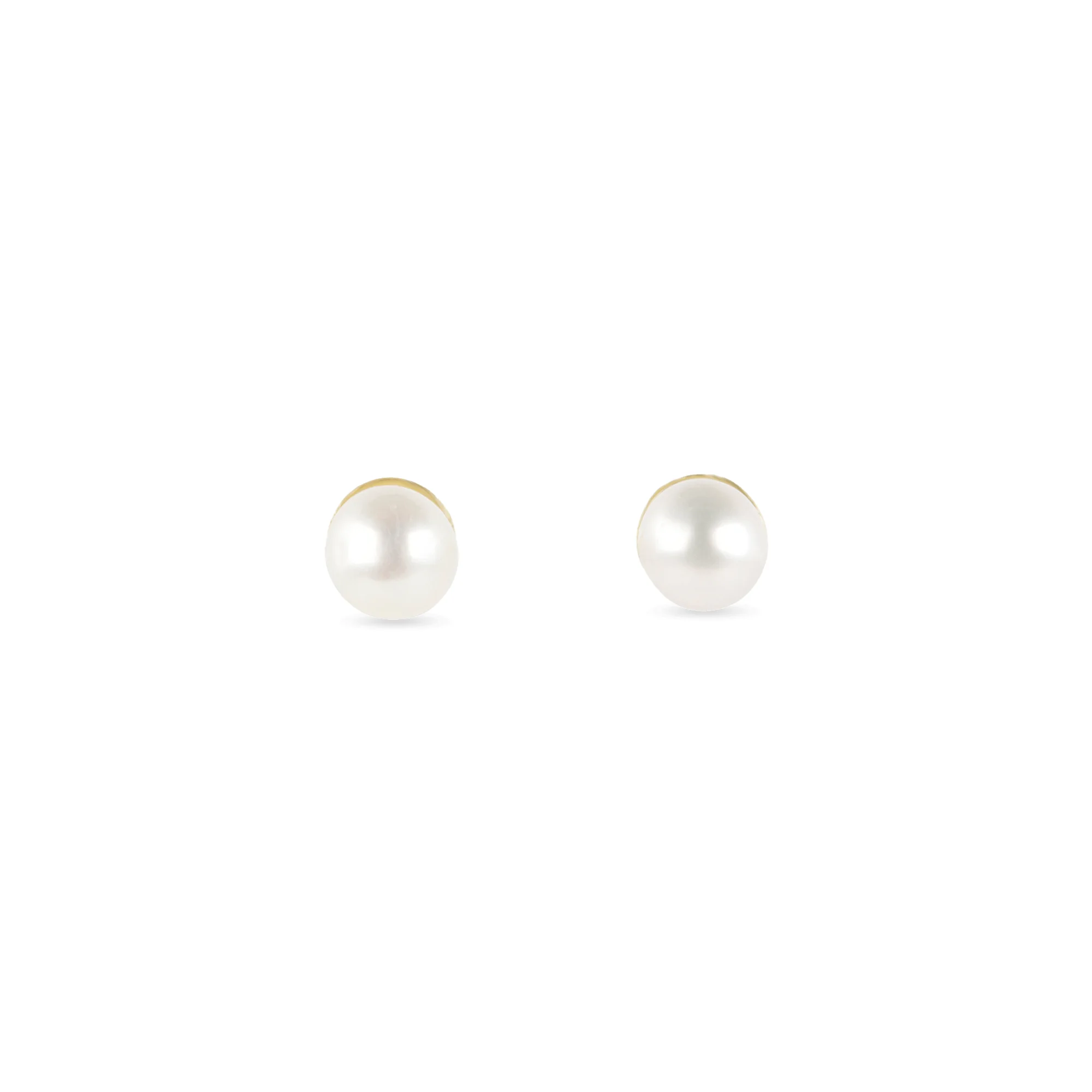 Tiny Pearl Earrings - 1