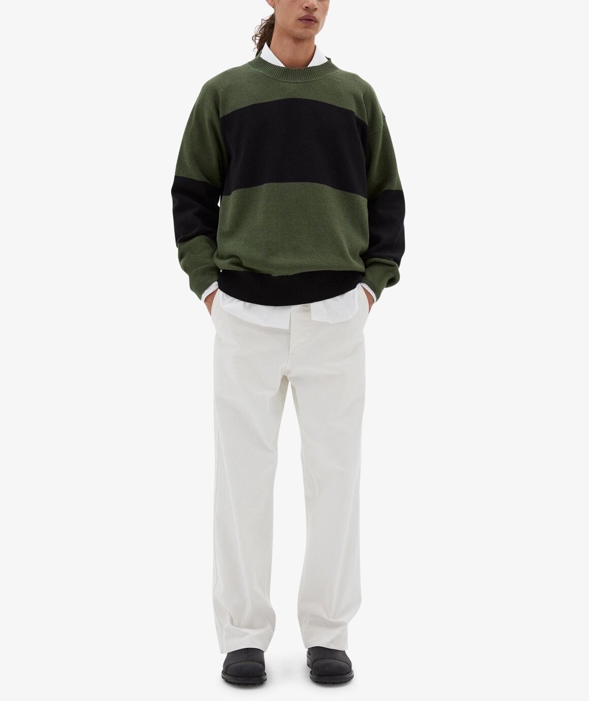 MHL Block Stripe Jumper - 3