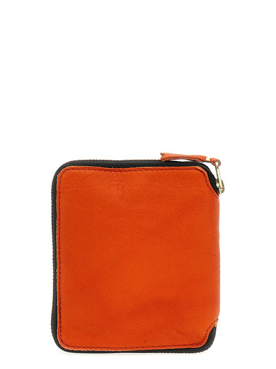 Comme Des Garçons Washed Wallets, Card Holders Orange outlook