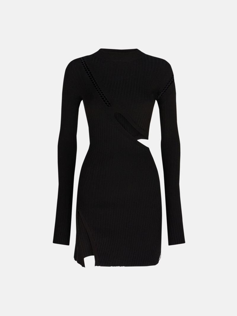 BLACK MINI DRESS 1