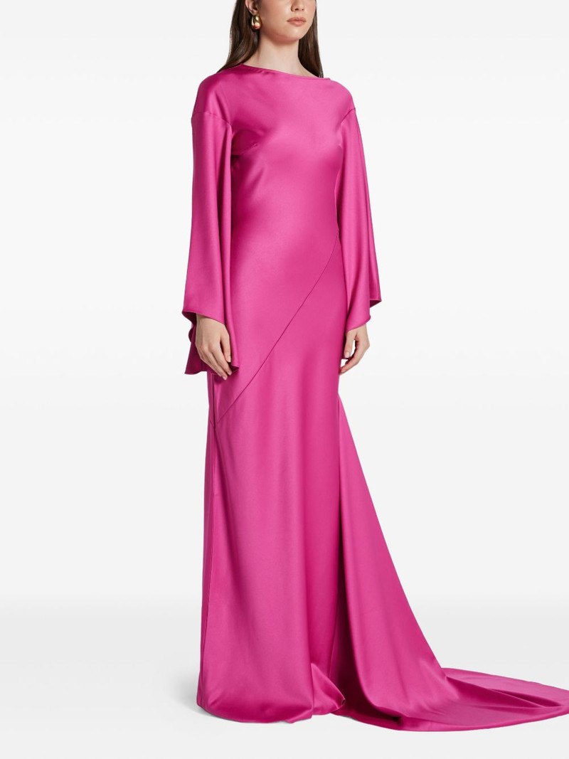 flared-sleeve dress 3