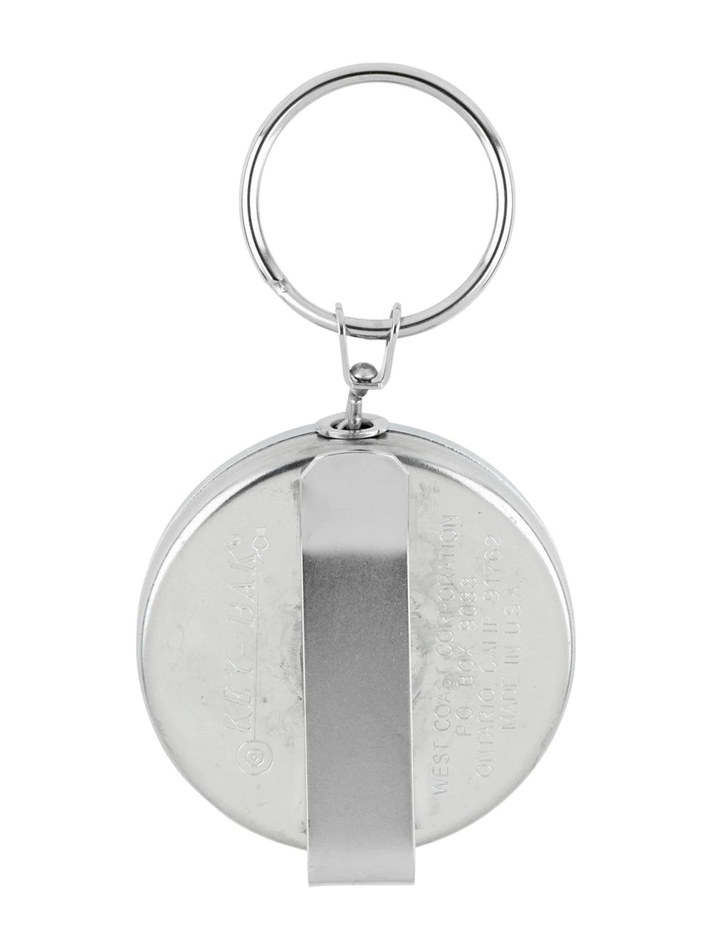 retractable logo keychain - 2