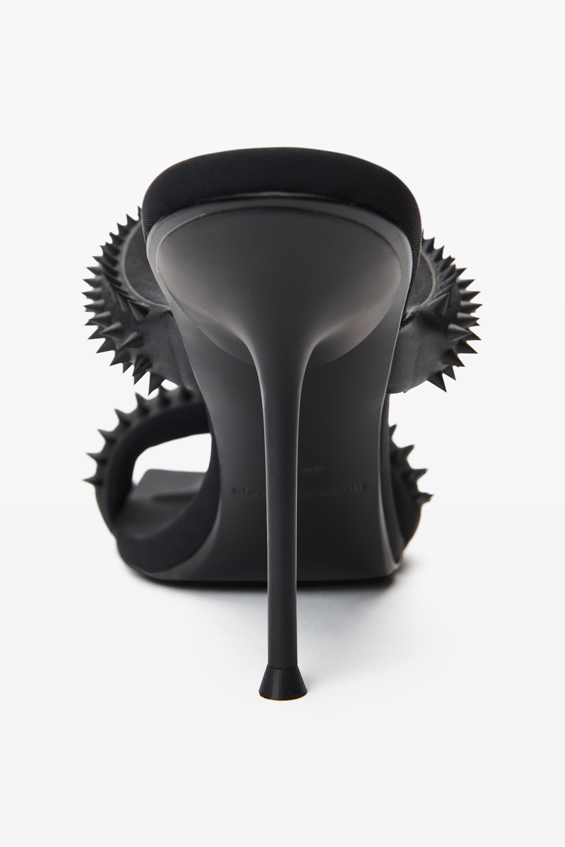 julie 105mm sandal in rubberized spikes 5