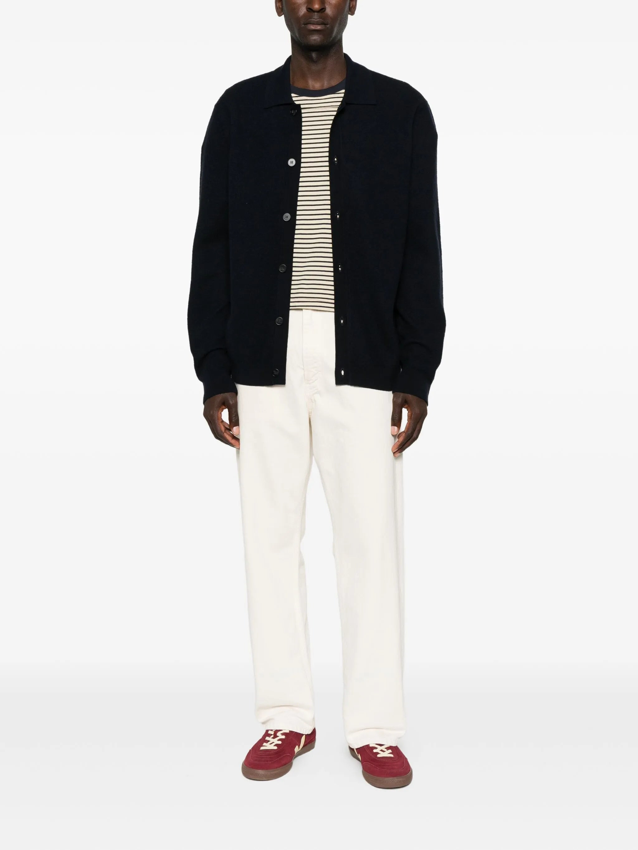 Samsoe Samsoe Buttoned Collar Cardigan - 2