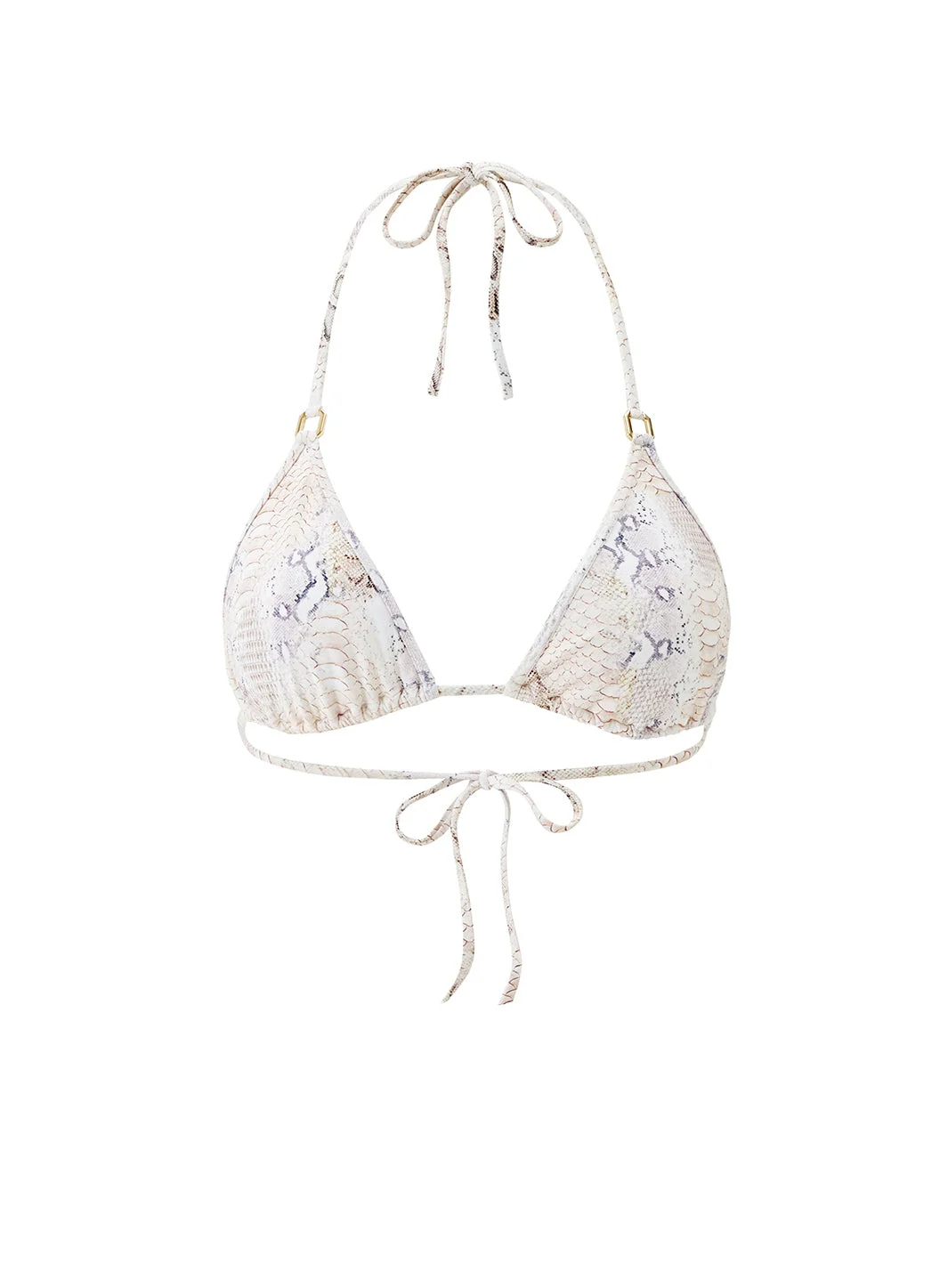 MALTA LIZARD BIKINI TOP - 1
