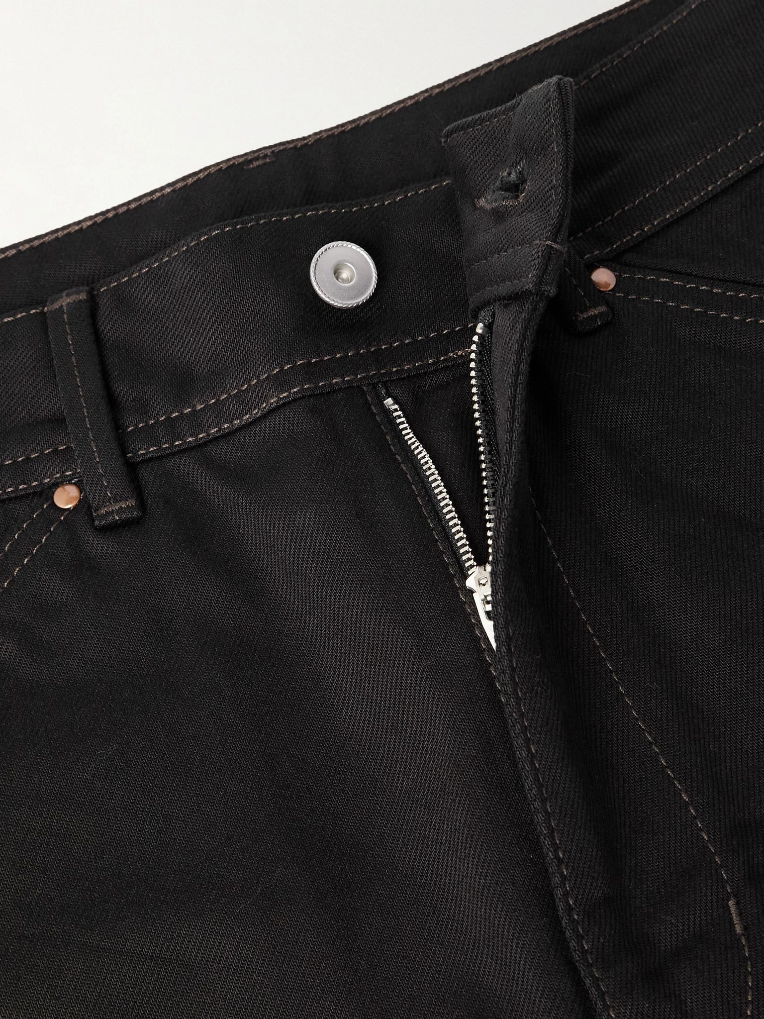 Twisted Tapered Jeans Black - 6