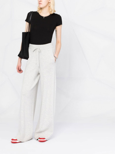 DOROTHEE SCHUMACHER wide-leg knitted trousers outlook