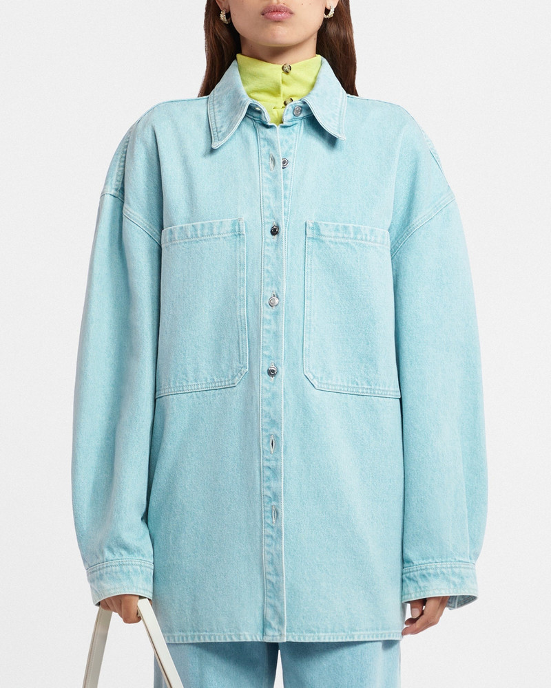 Denim Long-Sleeve Shirt 4