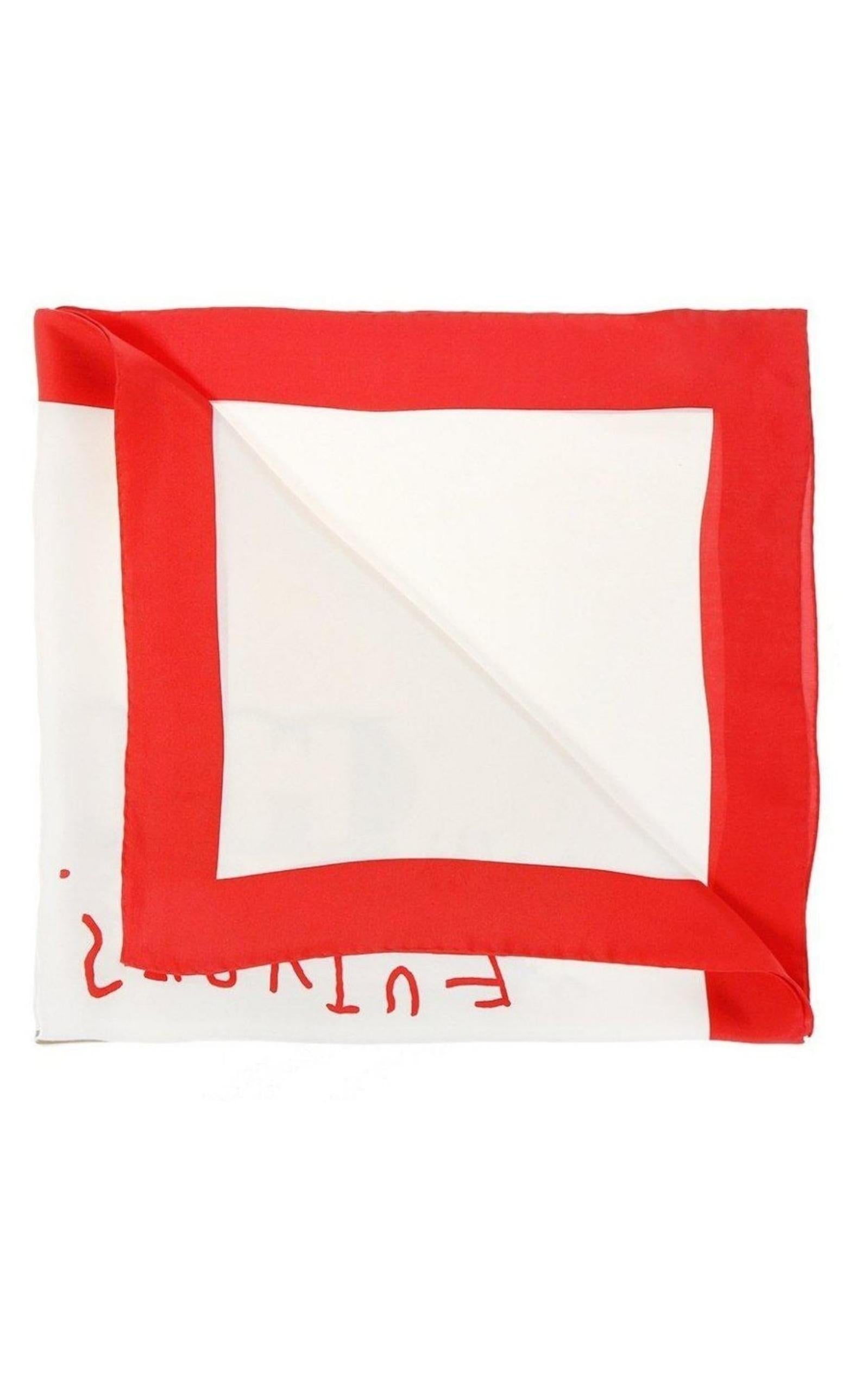 Future Foulard Silk Scarf - 3
