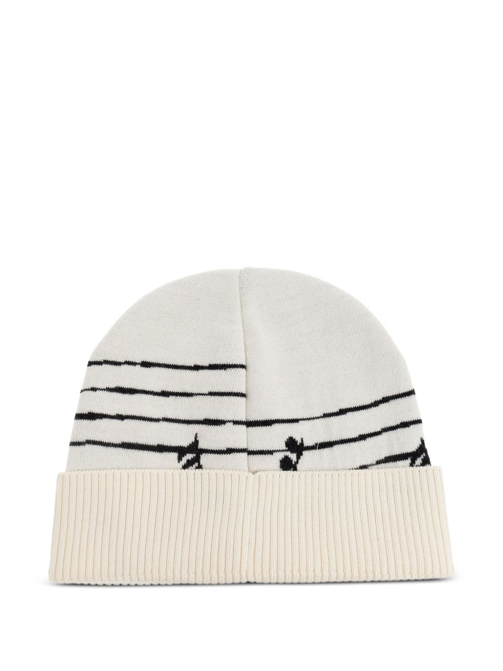 teddy-bear musical-note beanie - 2