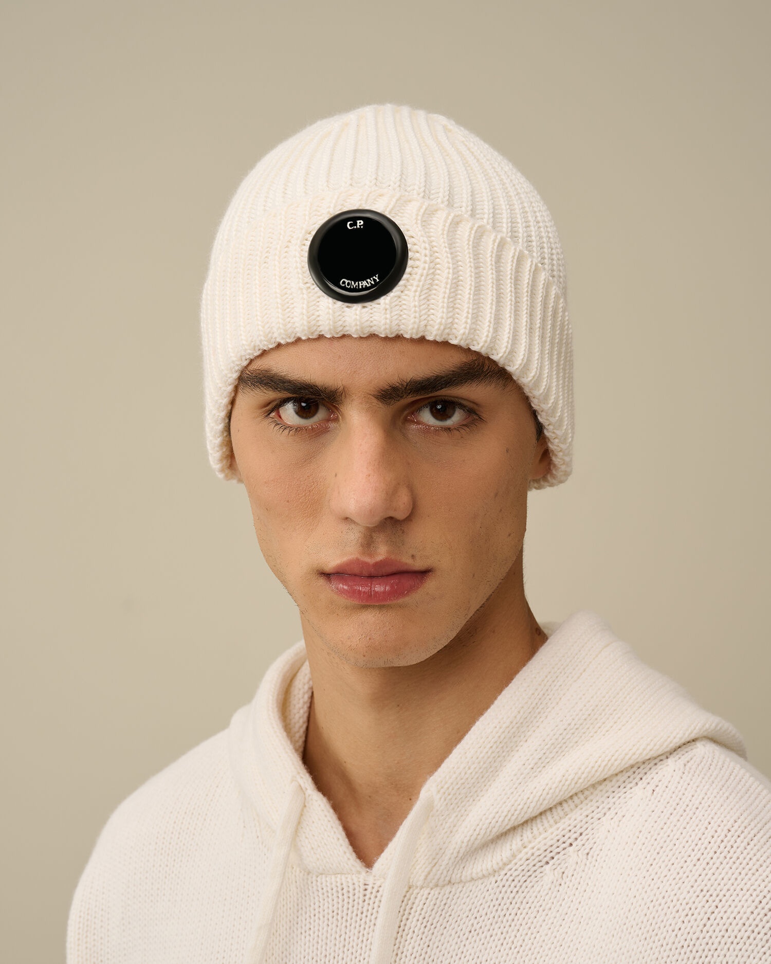 Extra Fine Merino Wool Lens Beanie - 2