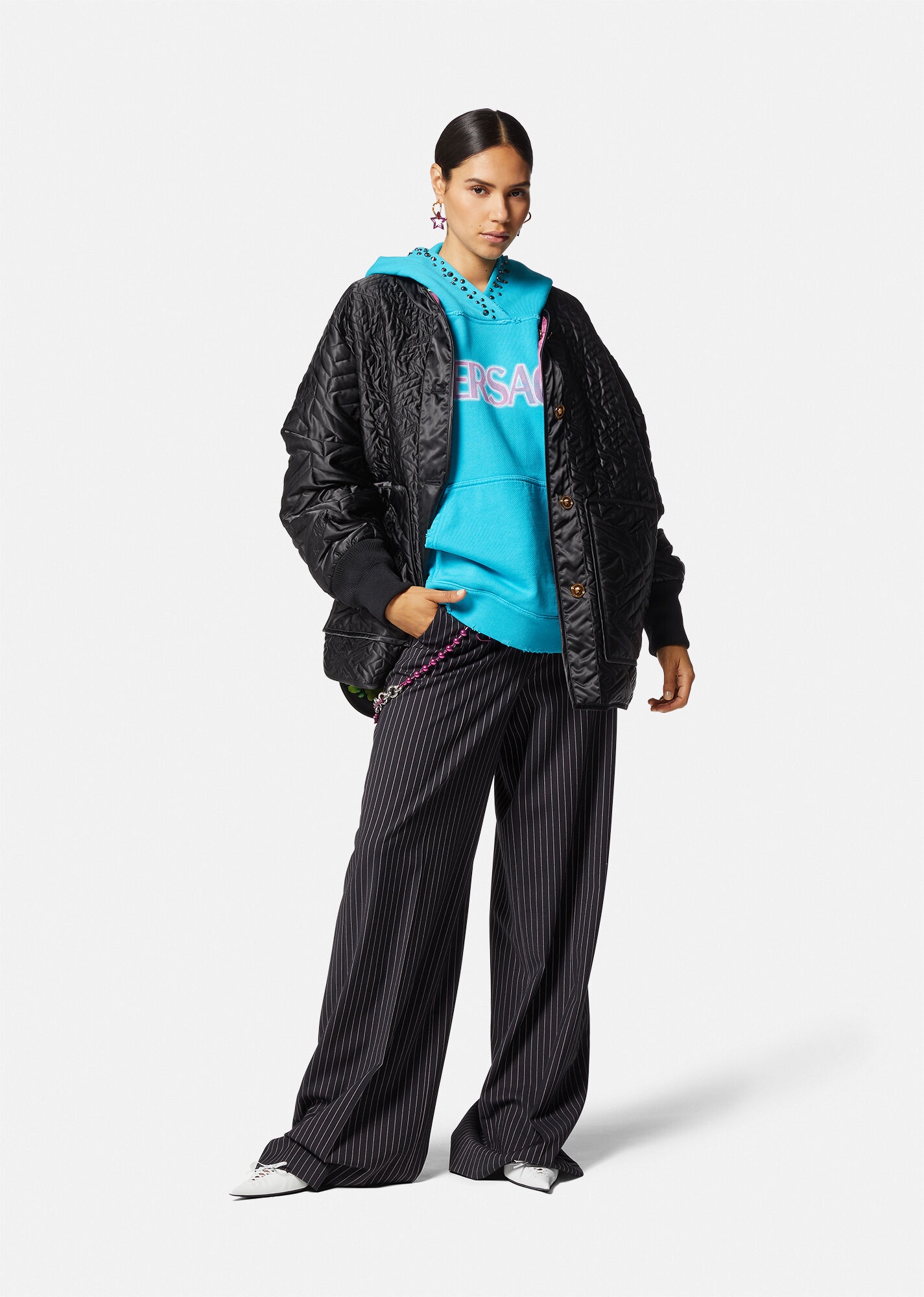Reversible Medusa Orchid Jacket - 2