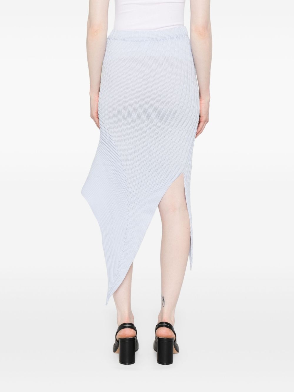 asymmetric skirt - 4