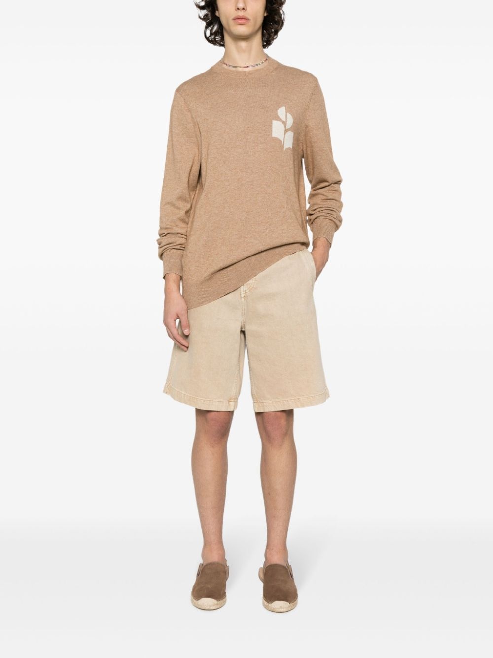 Evans logo-intarsia sweatshirt - 2