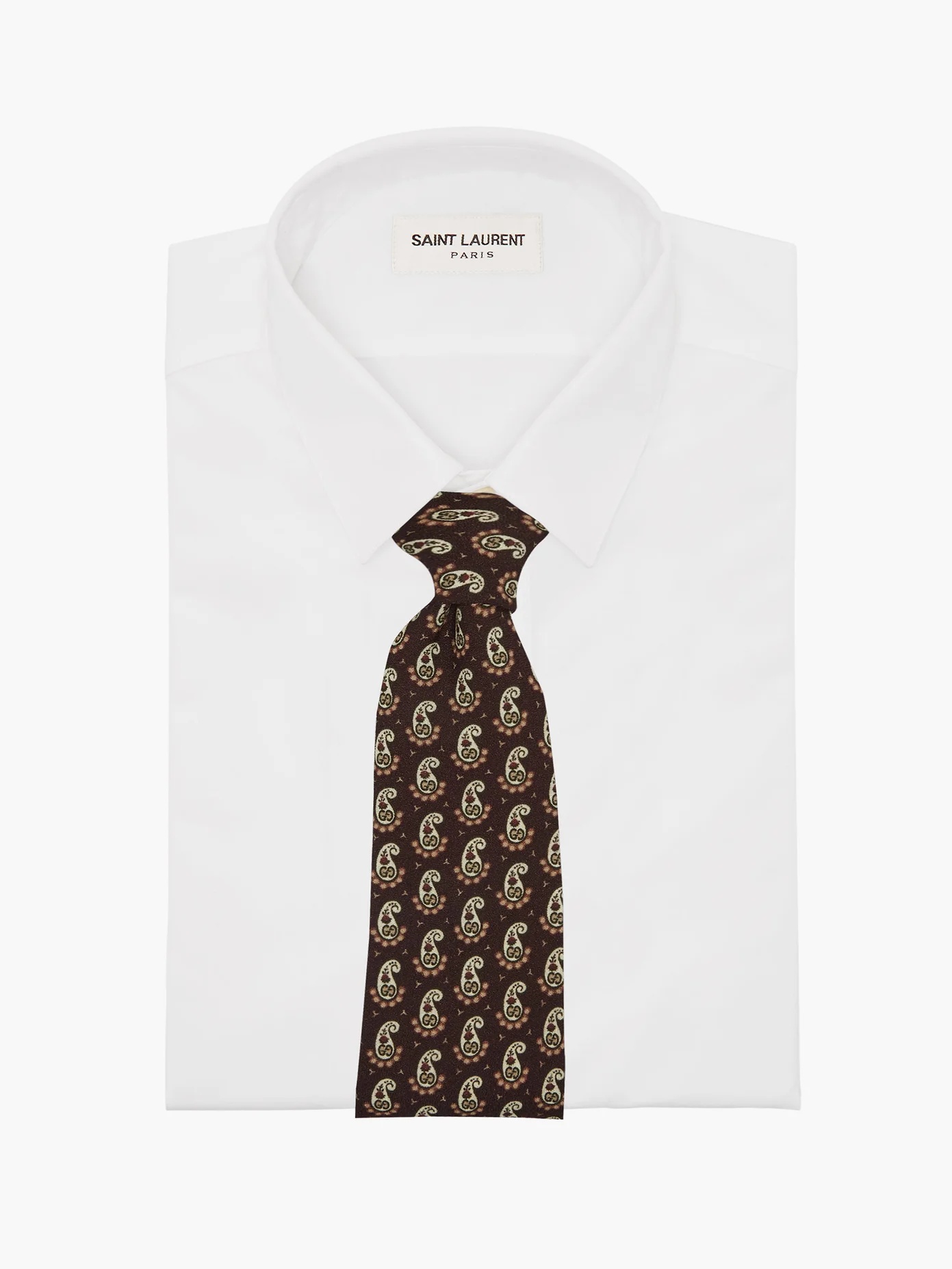 GG-logo paisley-print tie - 2