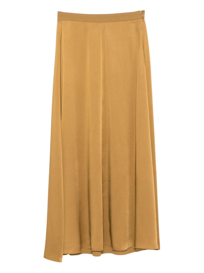 pleated A-line skirt 1
