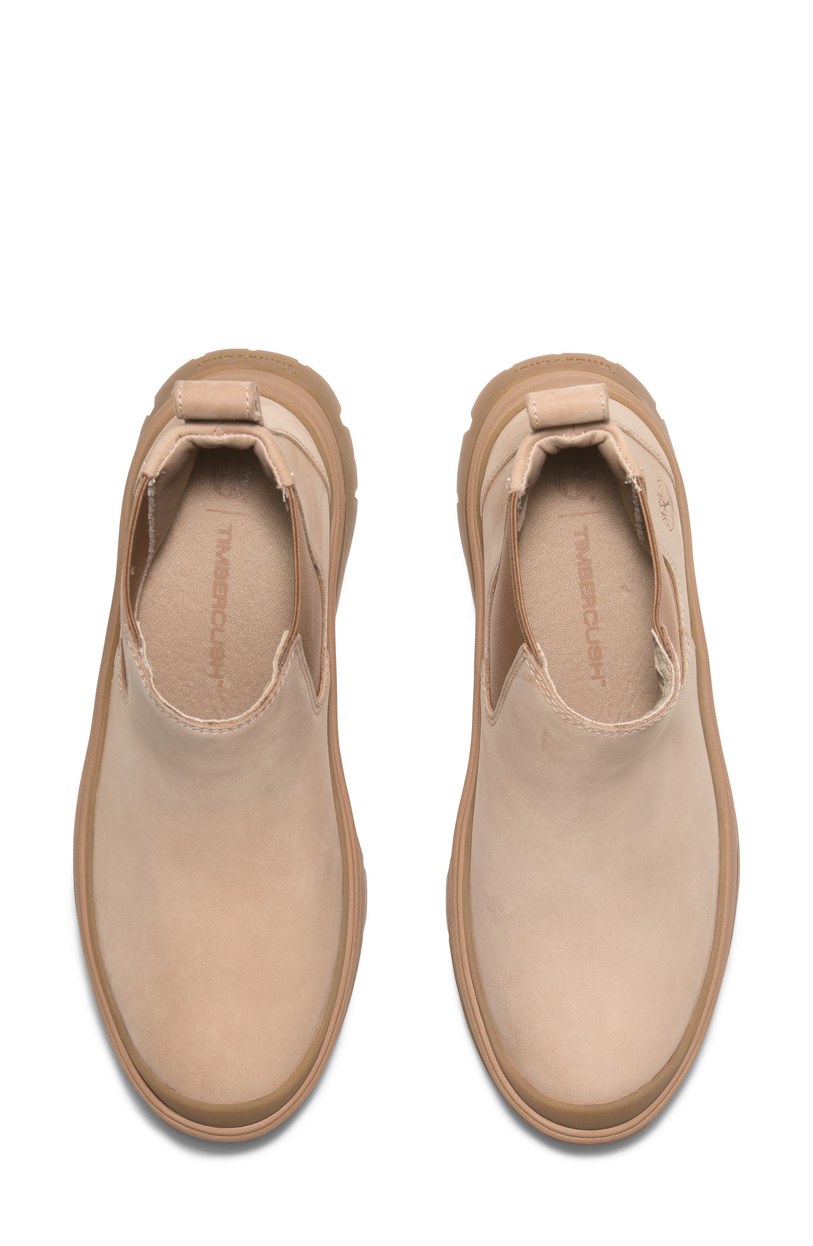 Timberland Roxie Lane Chelsea Boot in Light Beige Nubuck at Nordstrom - 3