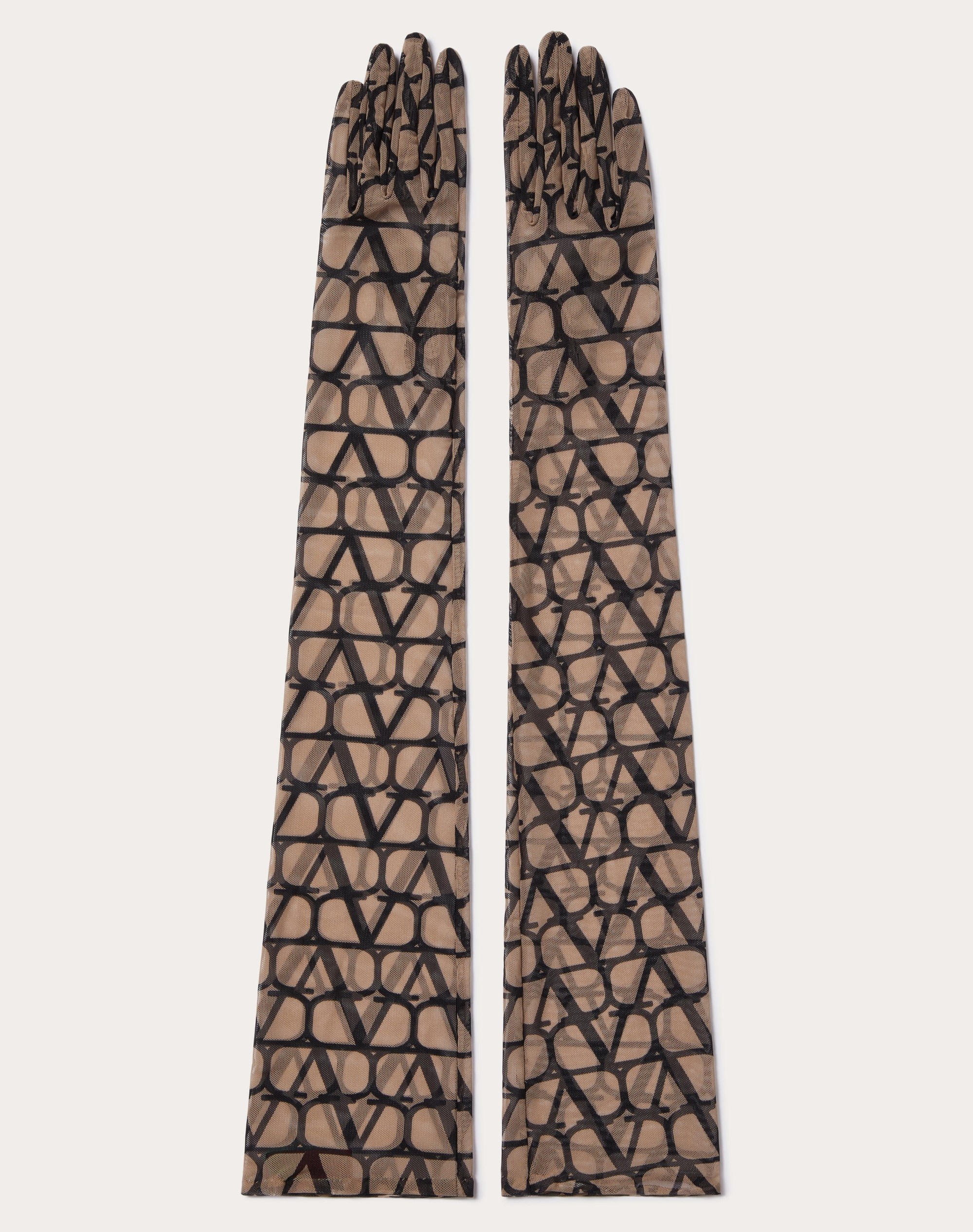 TOILE ICONOGRAPHE LONG GLOVES IN TULLE - 1