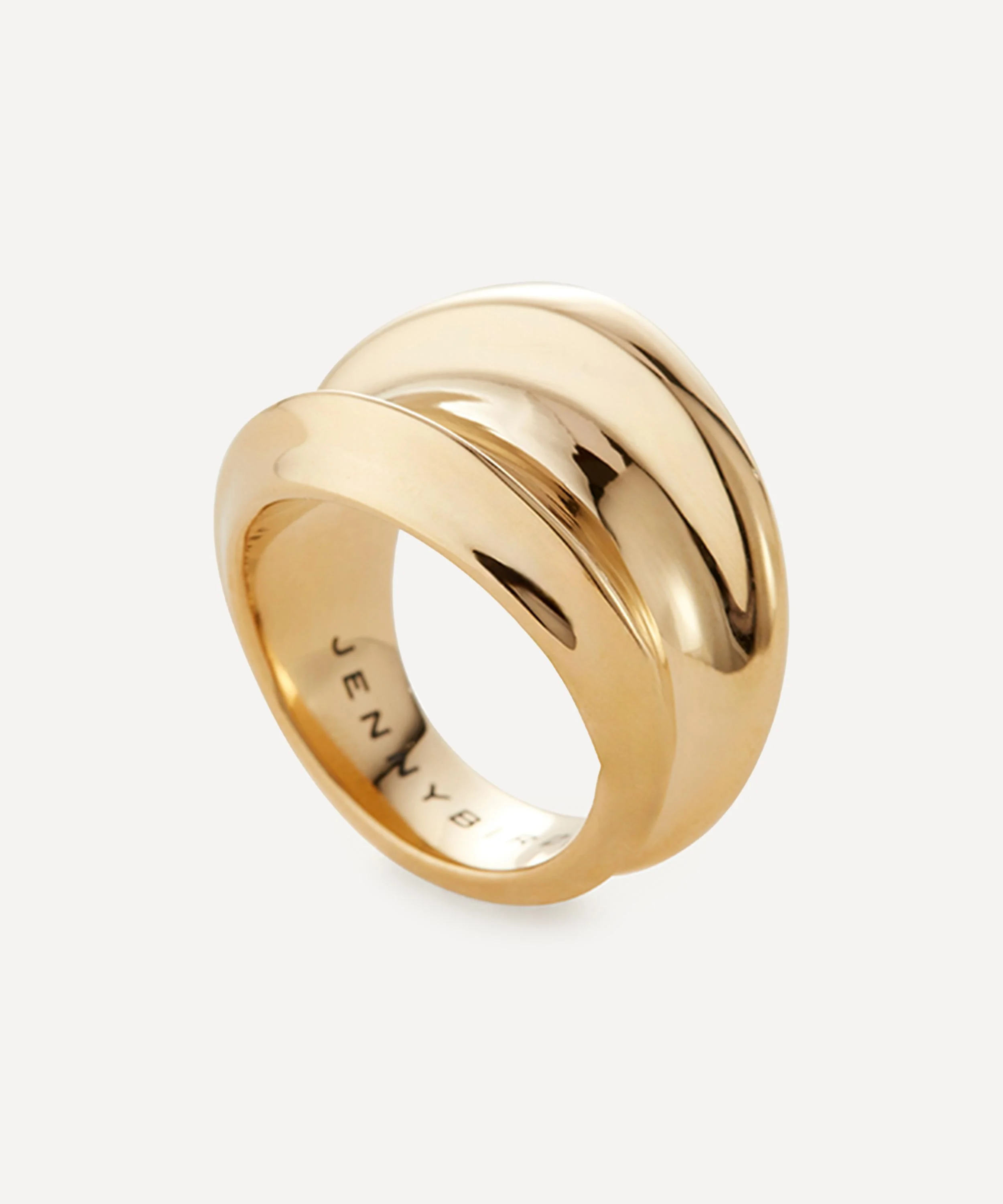 14ct Gold-Plated Leona Ring - 1