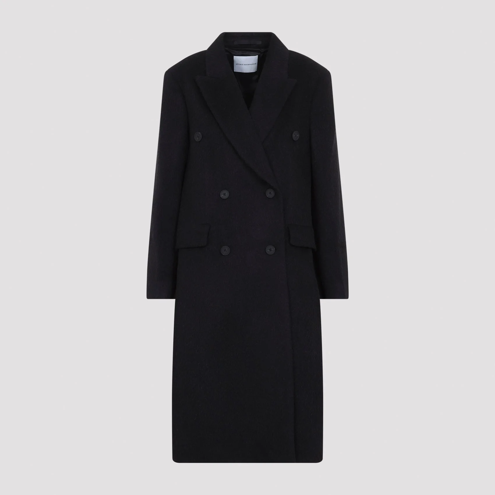 Studio Nicholson Aber Oversized Double Breasted Coat - 1