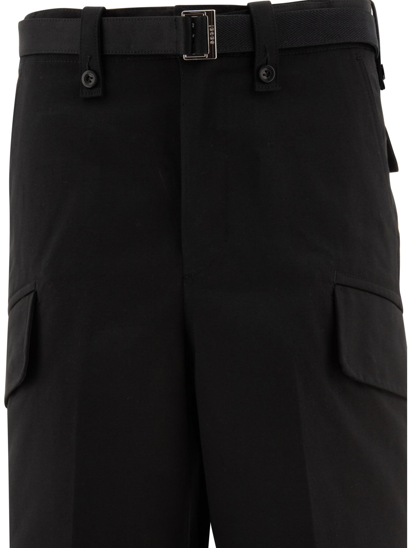 Sacai Belted Trousers - 3