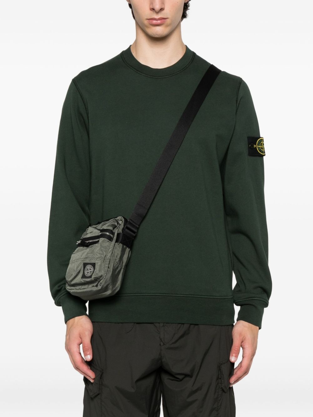 zip-fastening messenger bag - 3