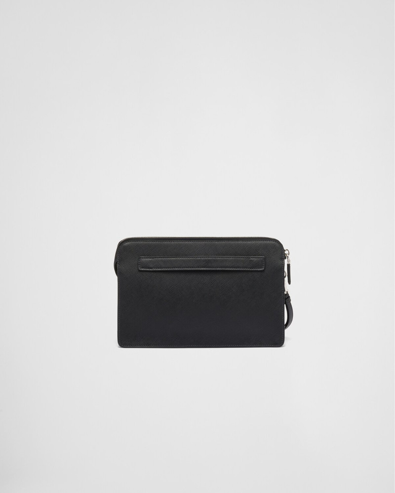 Saffiano leather pouch 4