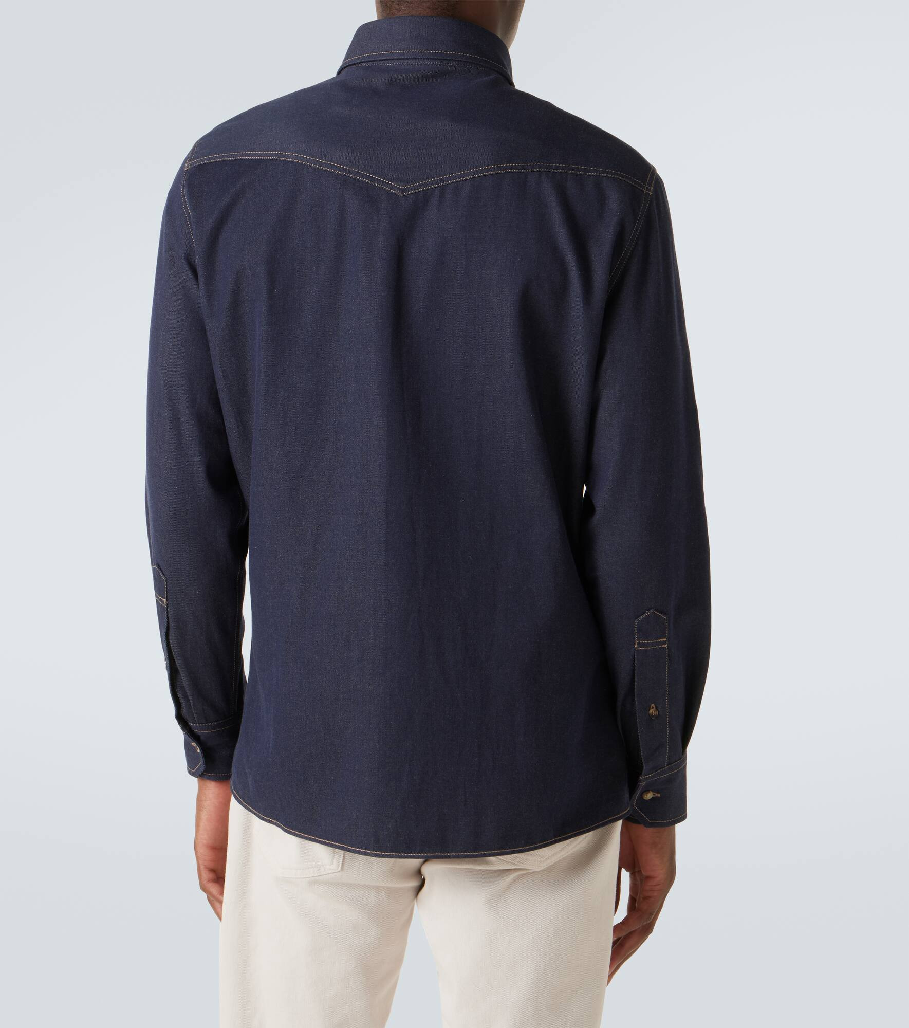 Denim shirt - 4